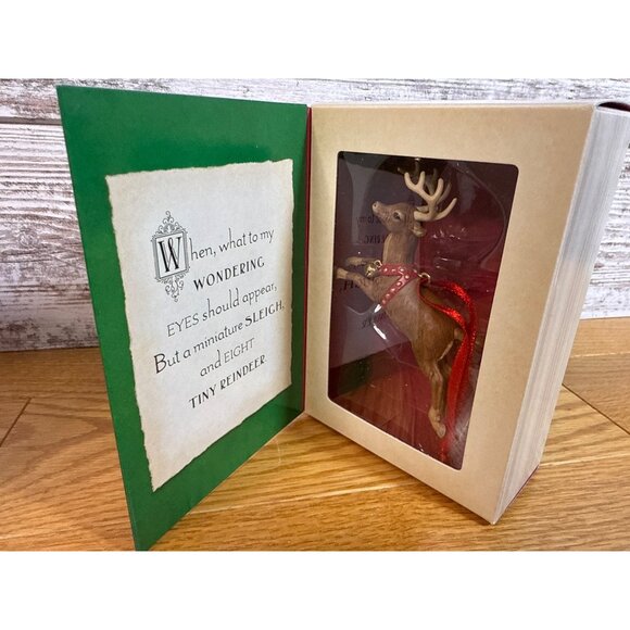 Hallmark Keepsake Ornaments "Not Even A Mouse" & "Tiny Reindeer" Christmas Decor - Picture 5 of 7